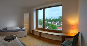 Schlafzimmer 1 mit 2 Einzelbetten